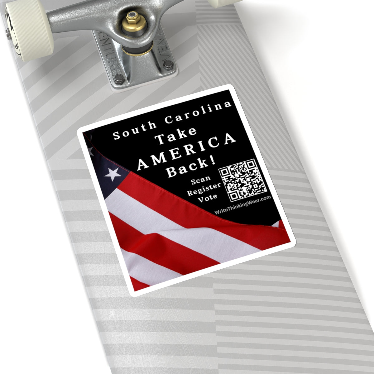 South Carolina - Take America Back! With Scan Register Vote Stickers