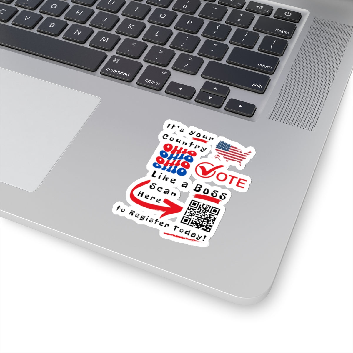 Ohio Vote Like a Boss! Kiss-Cut Stickers