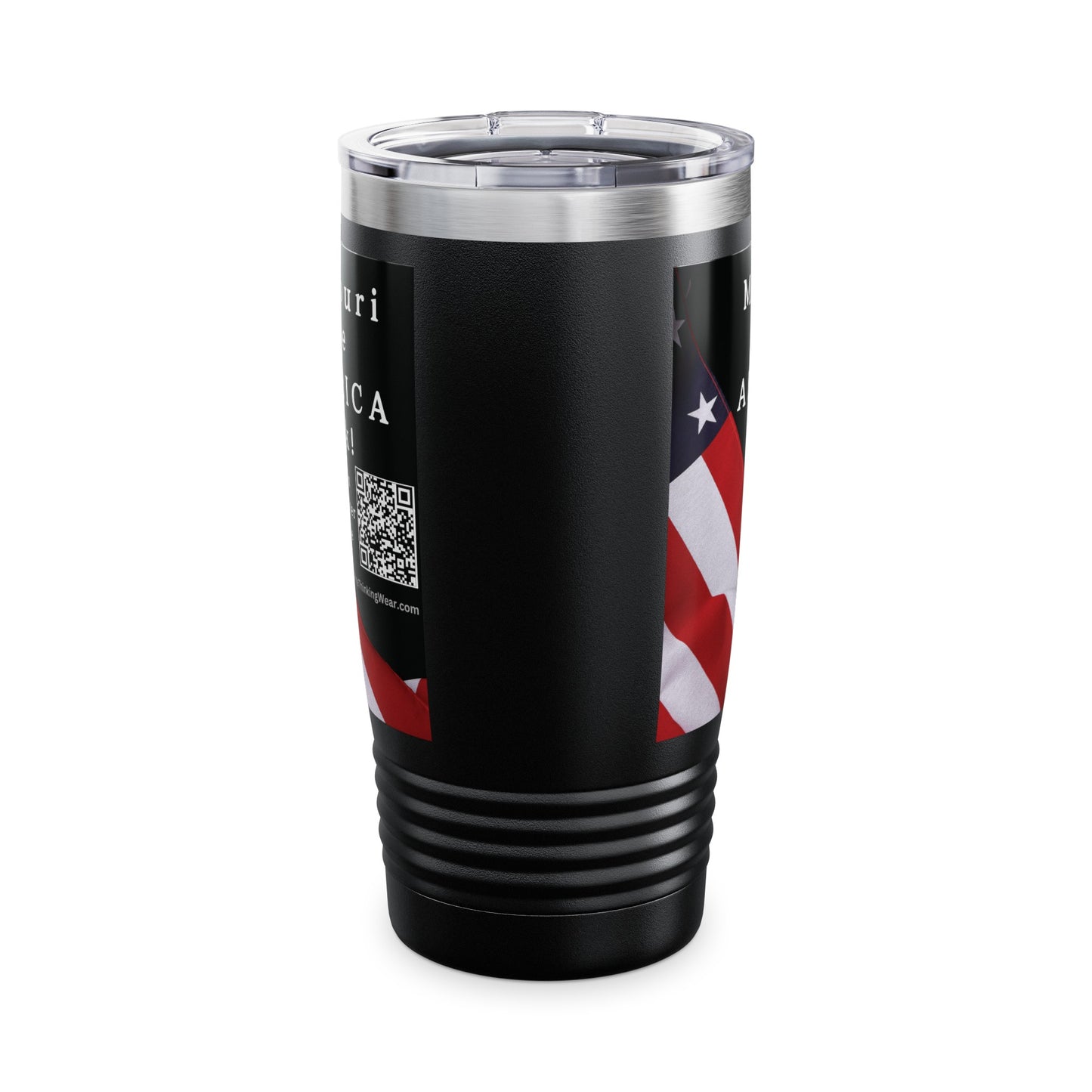 Missouri Take America Back! Scan Register Vote Ringneck Tumbler, 20oz