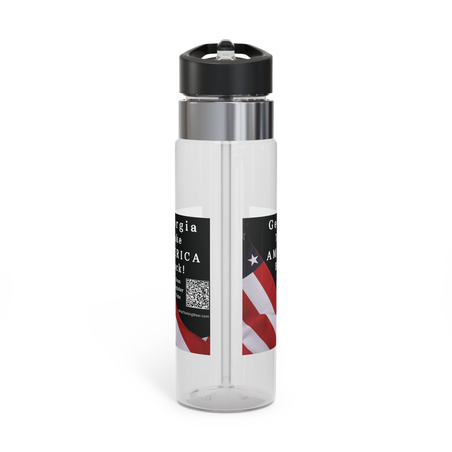 Georgia Take America Back! Scan Register Vote! Kensington Tritan™ Sport Bottle, 20oz