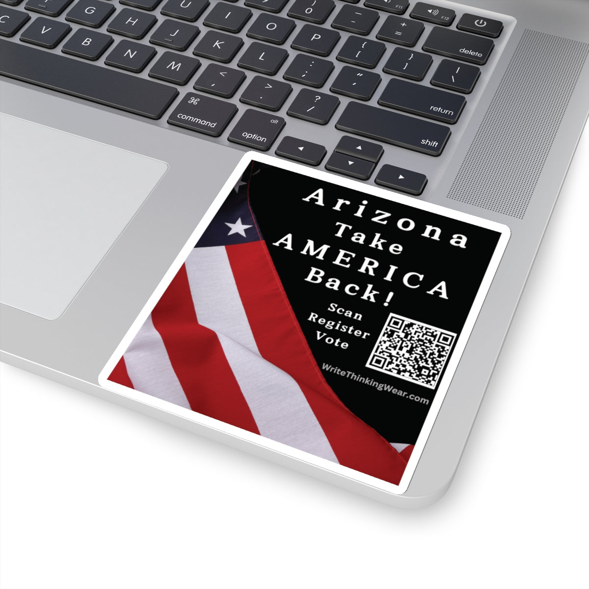 Arizona - Take America Back! With Scan Register Vote Stickers