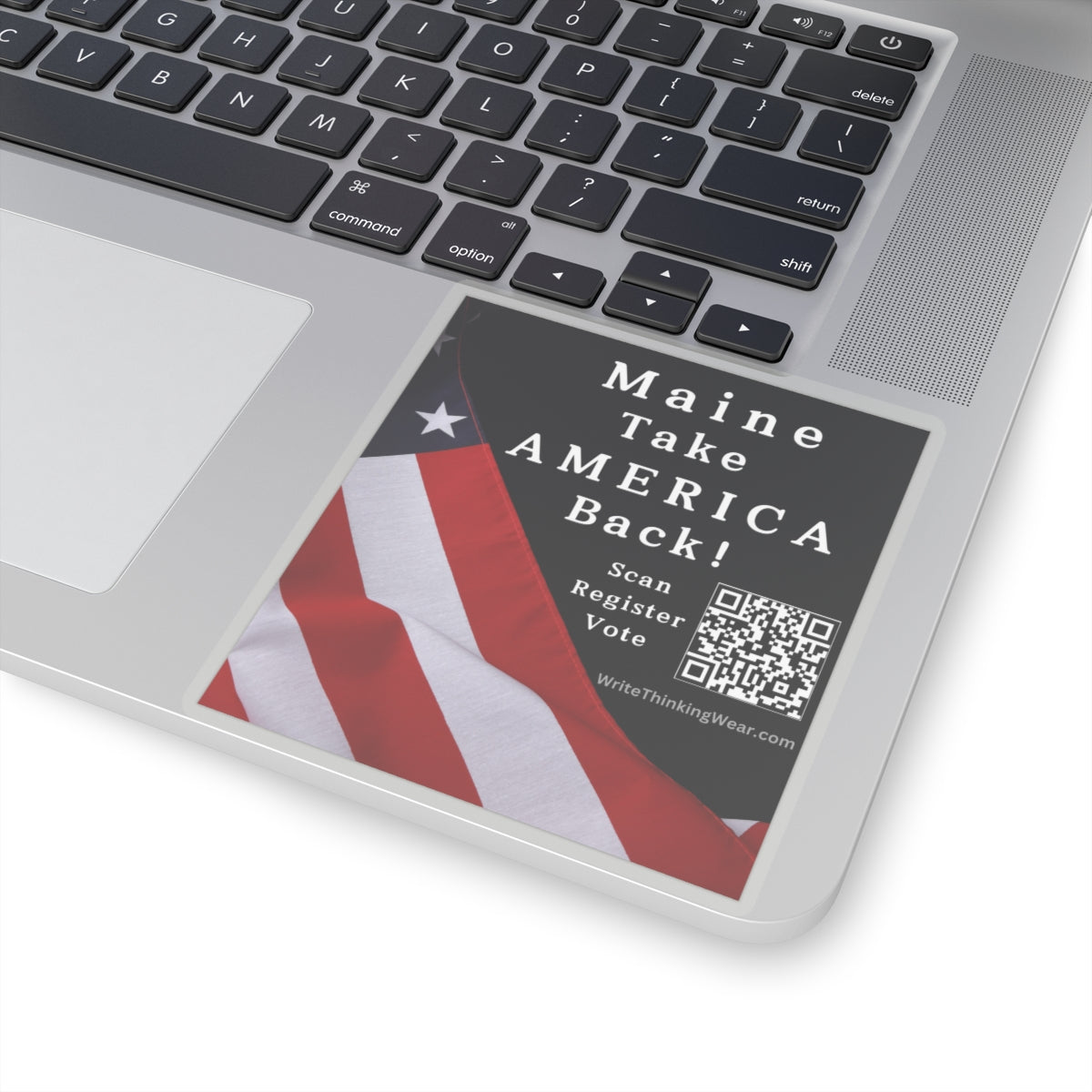 Maine - Take America Back! With Scan Register Vote Stickers