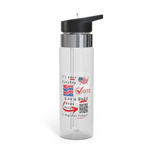 Oregon Vote Like a Boss!! Kensington Tritan™ Sport Bottle, 20oz