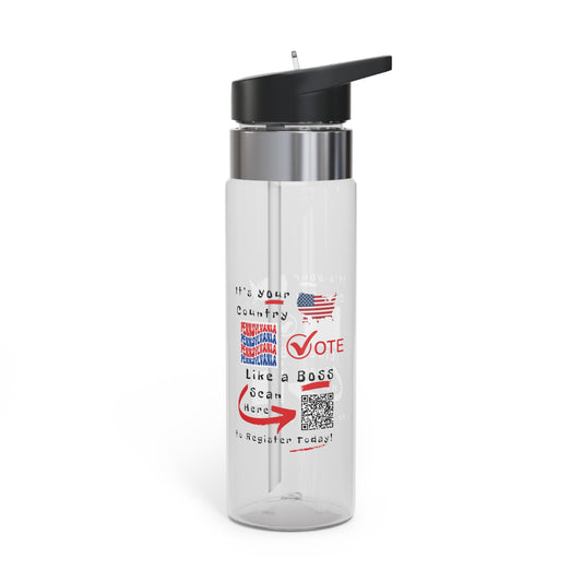 Pennsylvania Vote Like a Boss!! Kensington Tritan™ Sport Bottle, 20oz