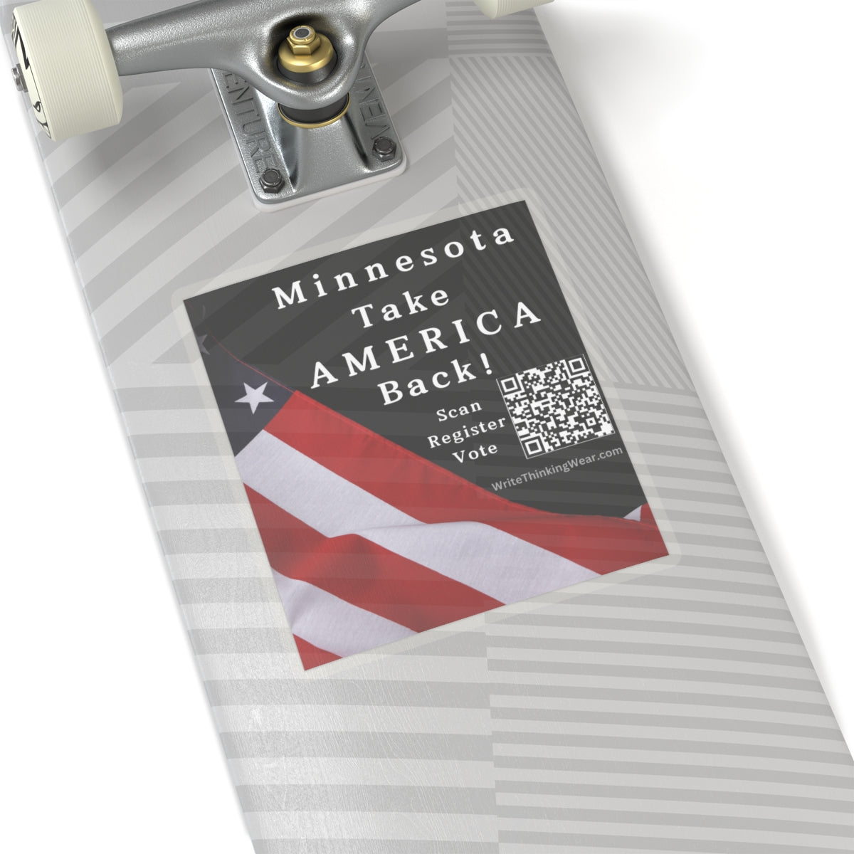 Minnesota - Take America Back! With Scan Register Vote Stickers