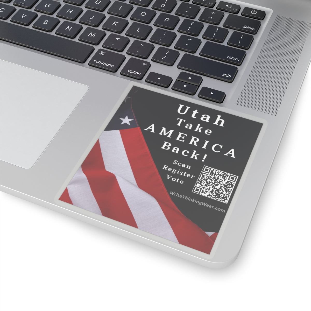 Utah - Take America Back! With Scan Register Vote Stickers