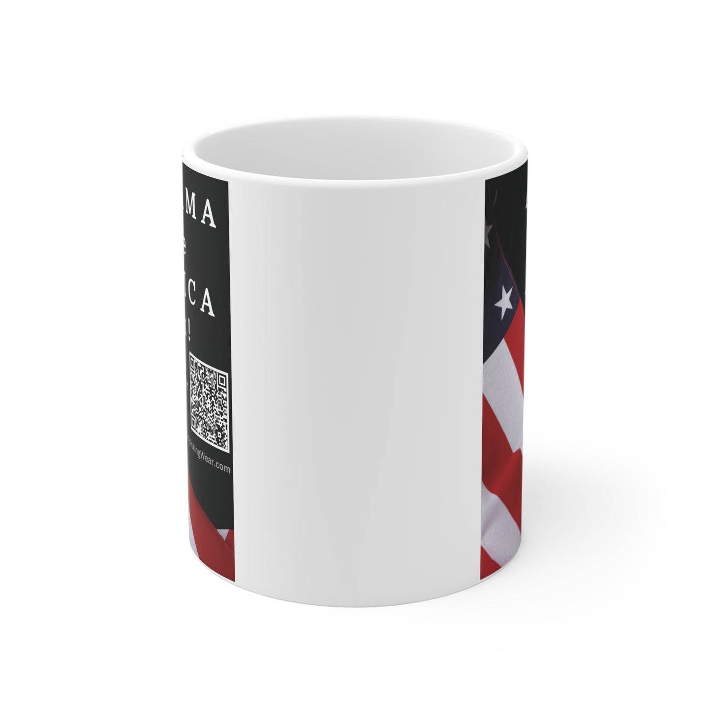 Alabama Take America Back! Scan Register Vote Mug