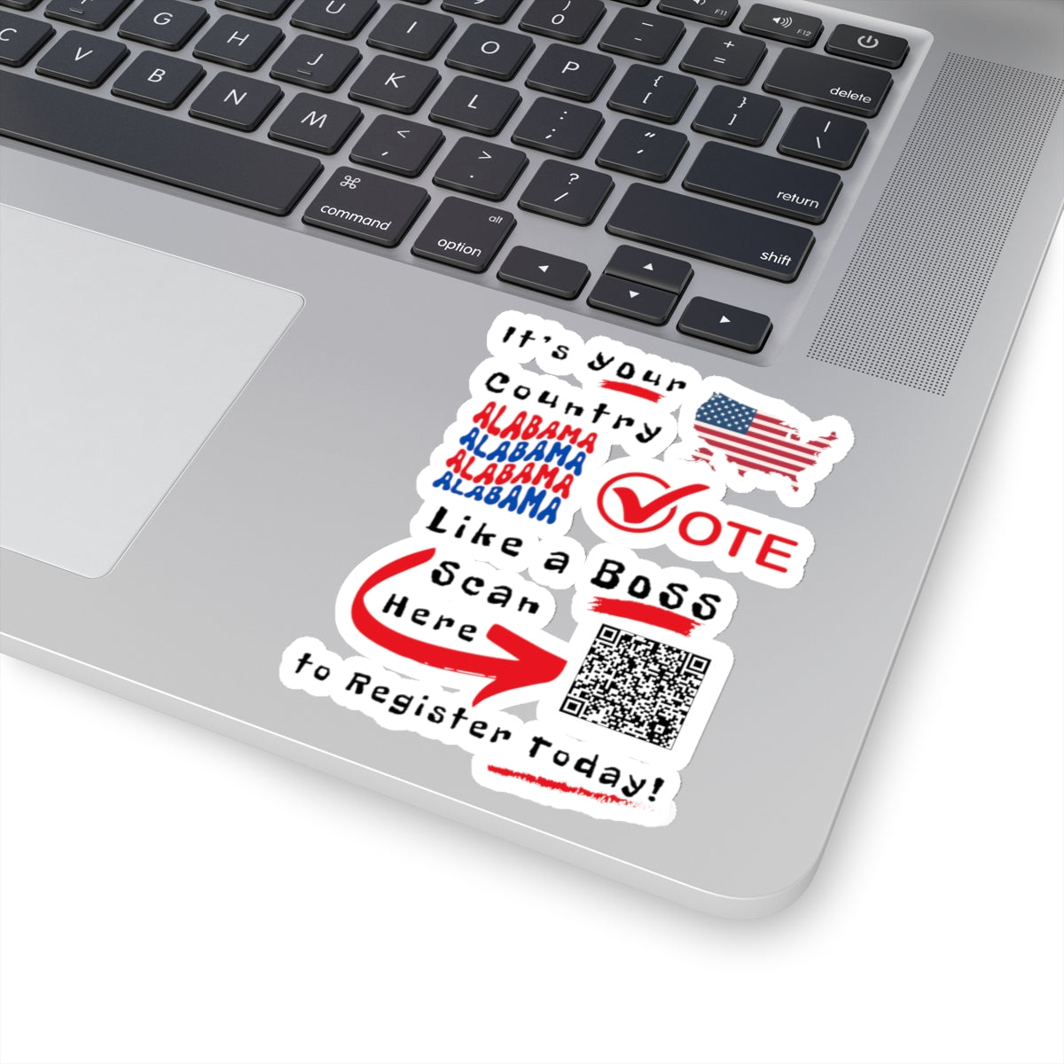 Alabama Vote Like a Boss! Kiss-Cut Stickers