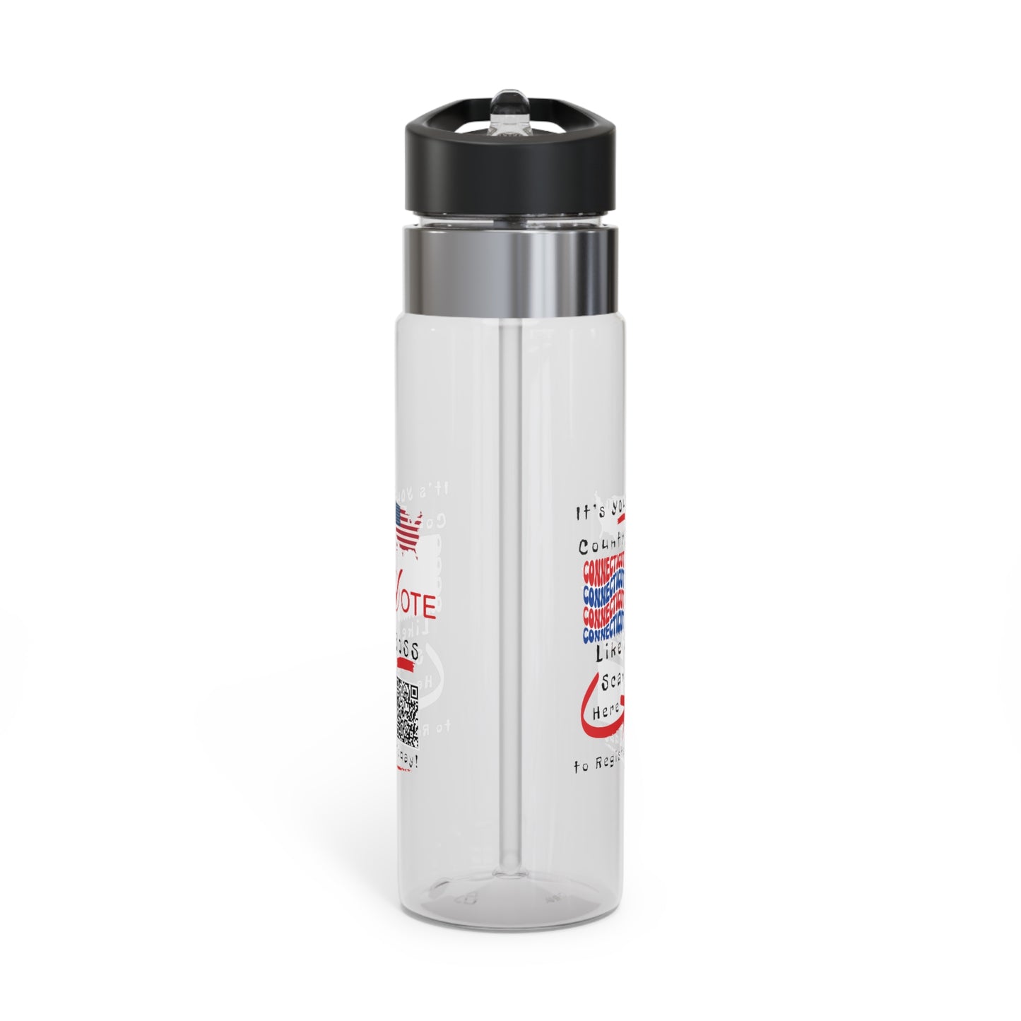 Connecticut Vote Like a Boss!! Kensington Tritan™ Sport Bottle, 20oz