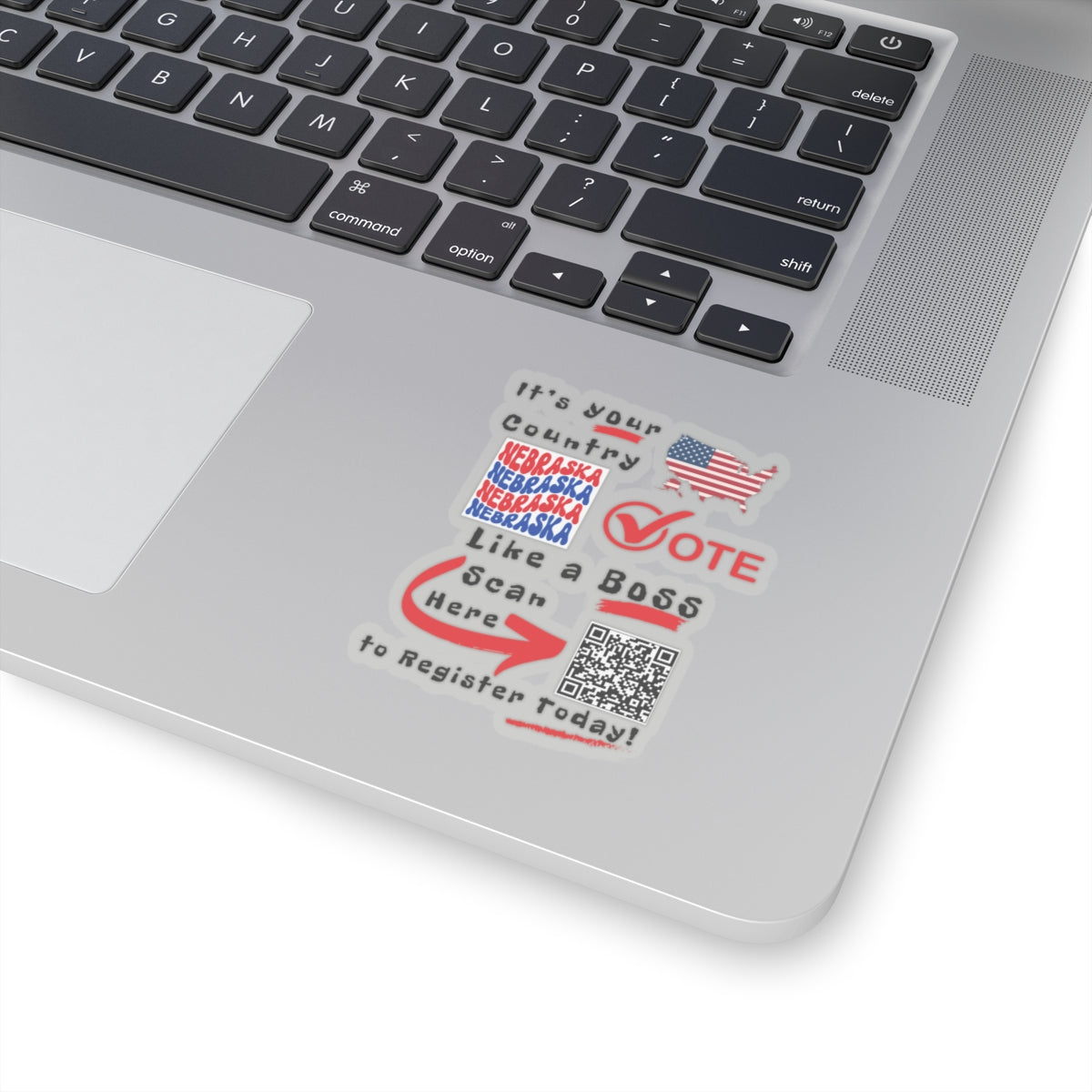 Nebraska Vote Like a Boss! Kiss-Cut Stickers