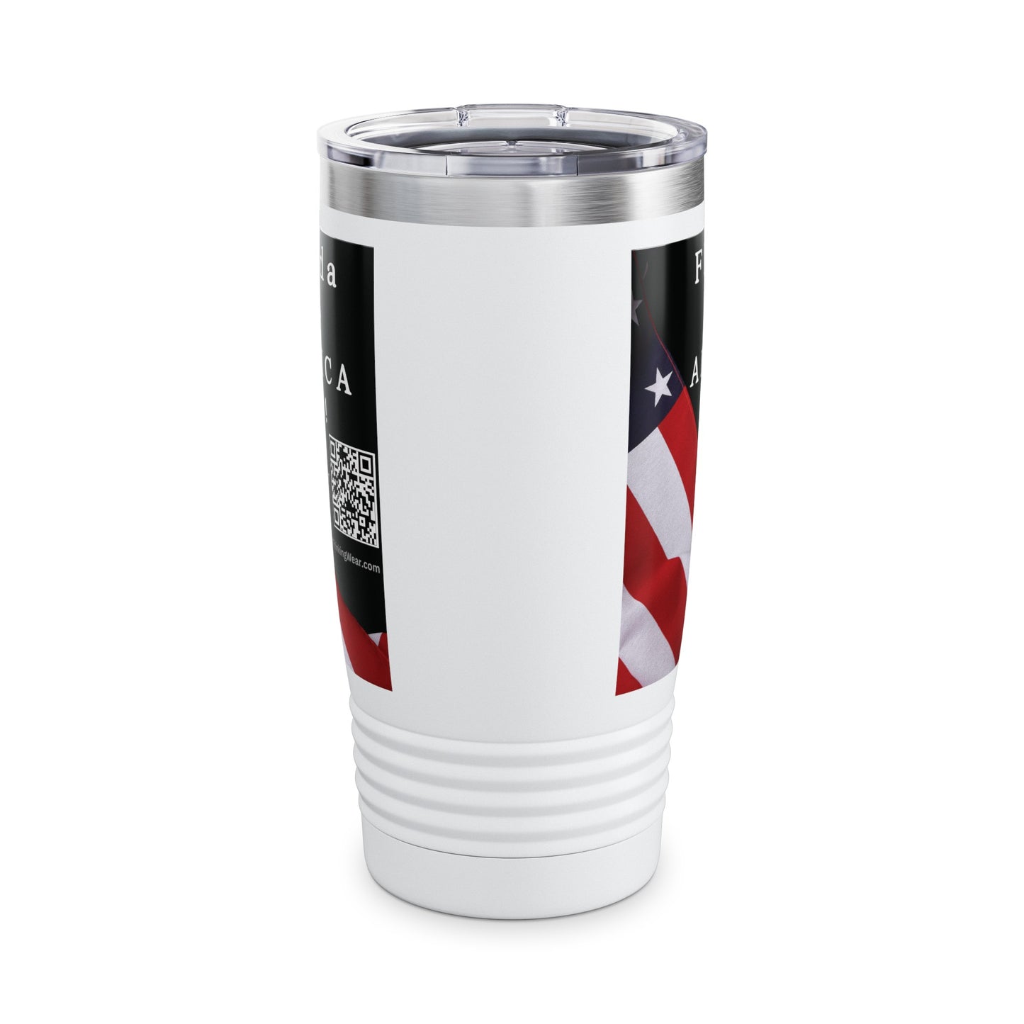 Florida Take America Back! Scan Register Vote Ringneck Tumbler, 20oz