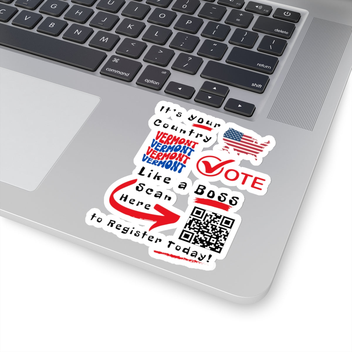 Vermont Vote Like a Boss! Kiss-Cut Stickers