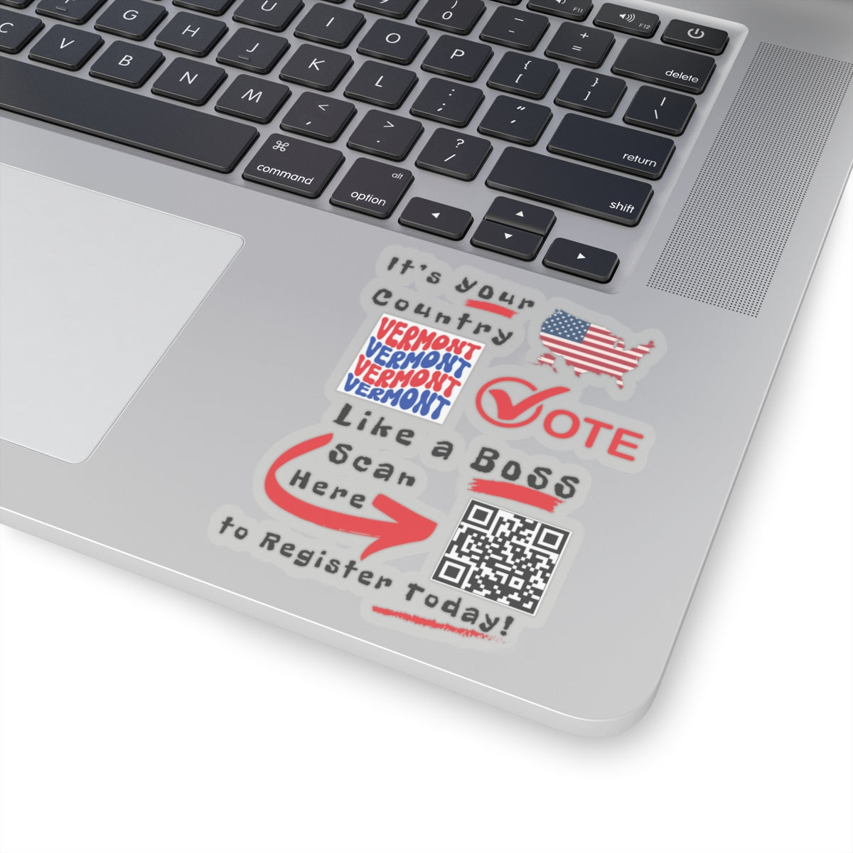 Vermont Vote Like a Boss! Kiss-Cut Stickers