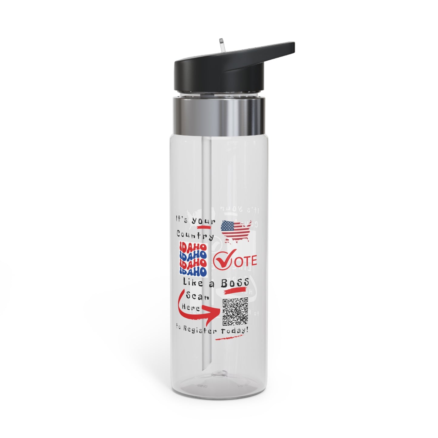 Idaho Vote Like a Boss!! Kensington Tritan™ Sport Bottle, 20oz