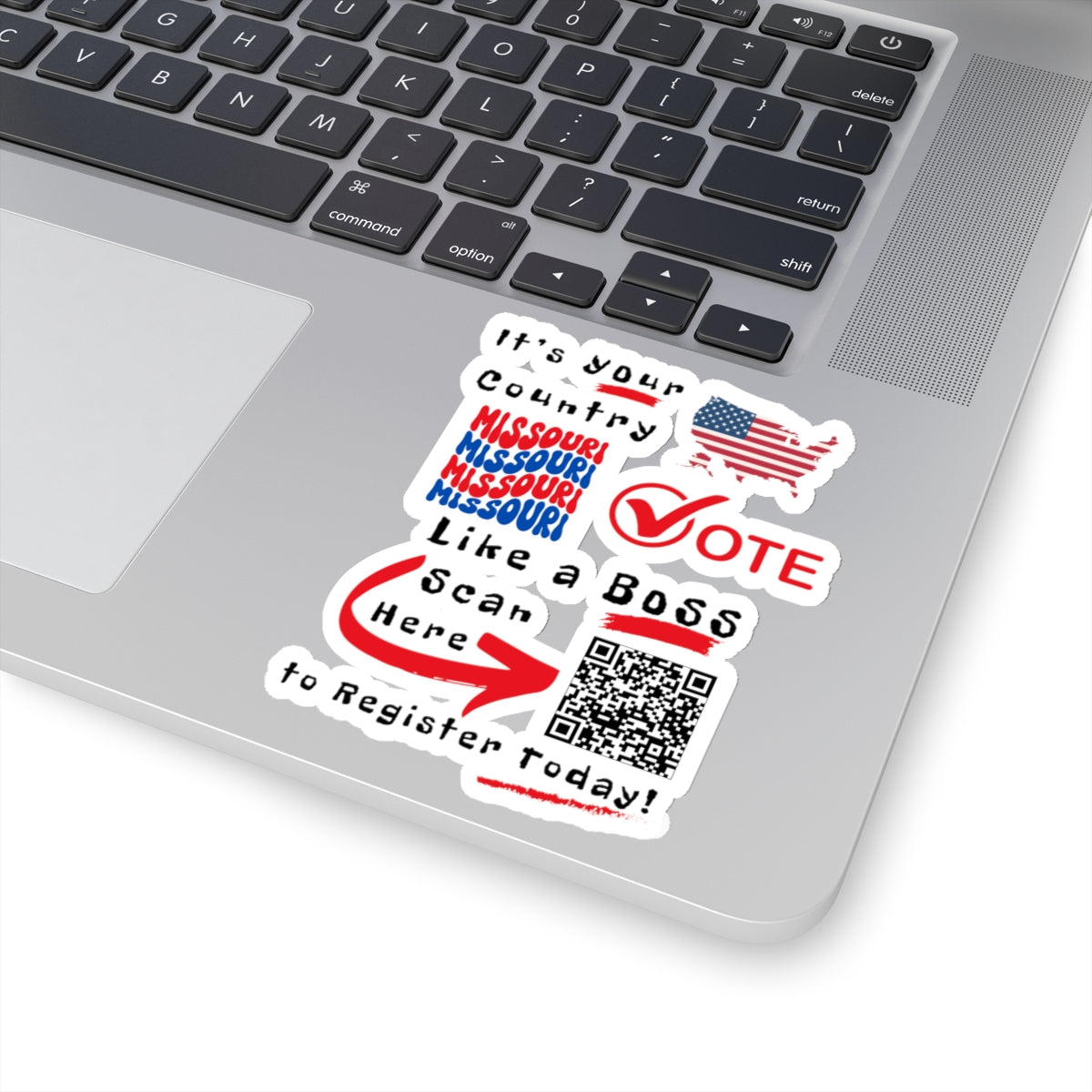 Missouri Vote Like a Boss! Kiss-Cut Stickers