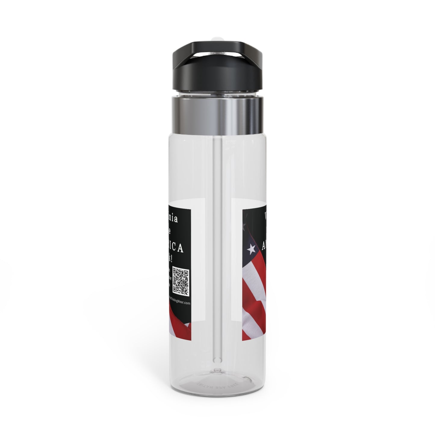 Virginia Take America Back! Scan Register Vote! Kensington Tritan™ Sport Bottle, 20oz