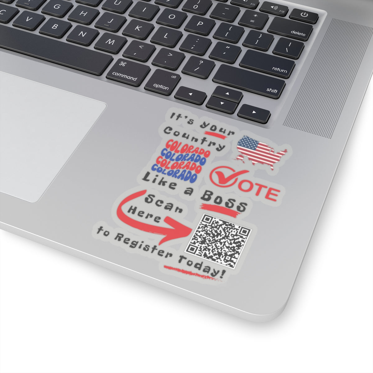 Colorado Vote Like a Boss! Kiss-Cut Stickers