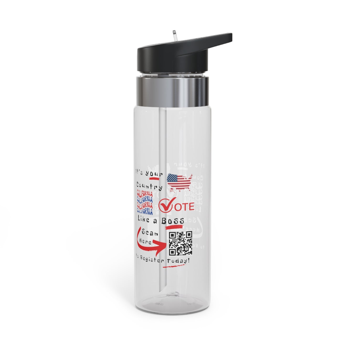 California Vote Like a Boss!! Kensington Tritan™ Sport Bottle, 20oz