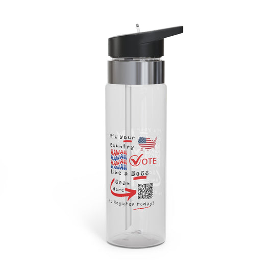 Hawaii Vote Like a Boss!! Kensington Tritan™ Sport Bottle, 20oz