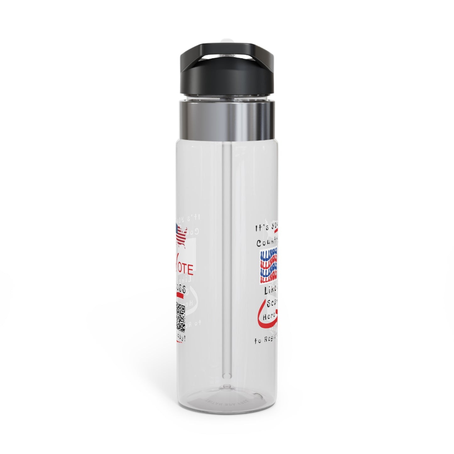 Illinois Vote Like a Boss!! Kensington Tritan™ Sport Bottle, 20oz