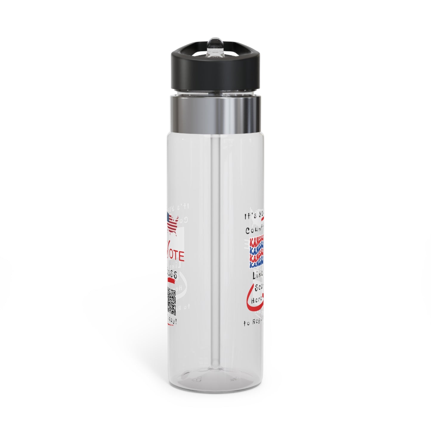 Kansas Vote Like a Boss!! Kensington Tritan™ Sport Bottle, 20oz